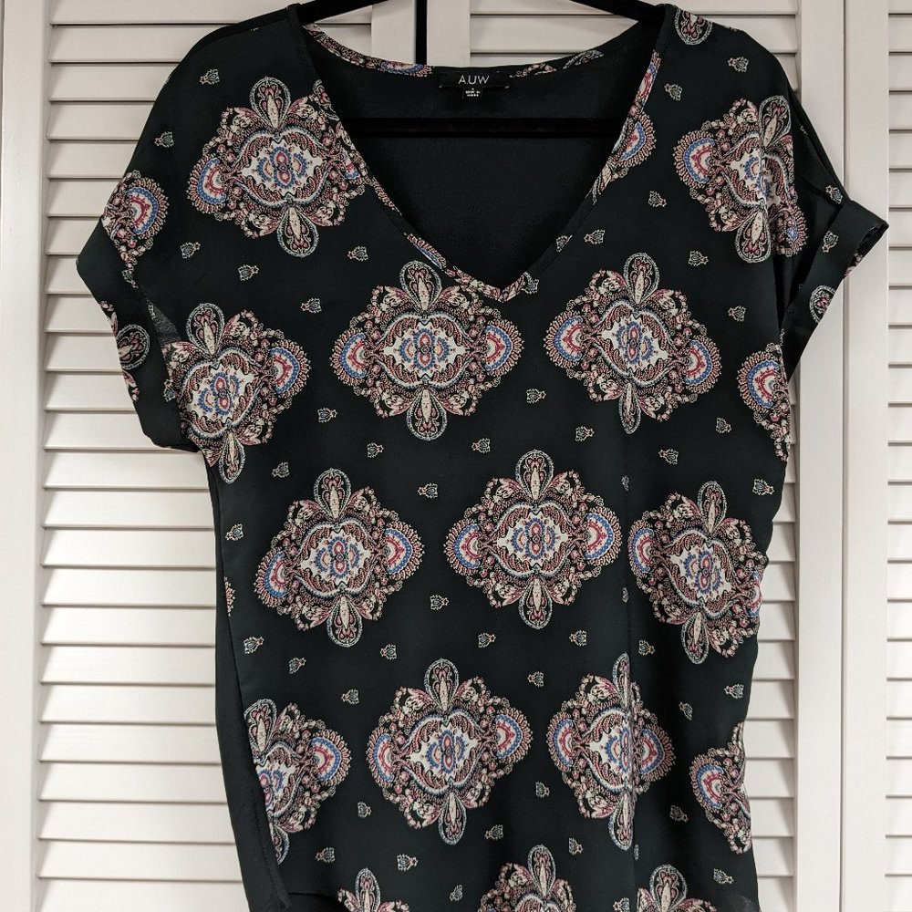 Dark Olive Green Top